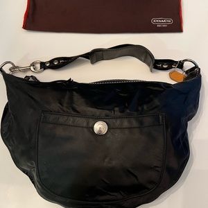 Black Coach shoulder bag
